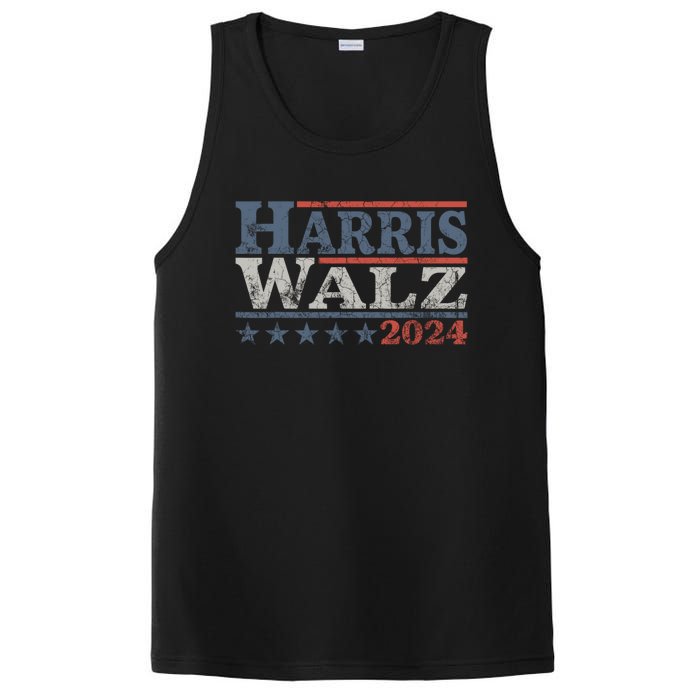 Harris Waltz 2024 Election Kamala Harris Tim Waltz 2024 PosiCharge Competitor Tank