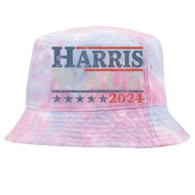 Harris Waltz 2024 Election Kamala Harris Tim Waltz 2024 Tie-Dyed Bucket Hat