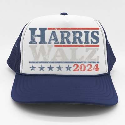 Harris Waltz 2024 Election Kamala Harris Tim Waltz 2024 Trucker Hat