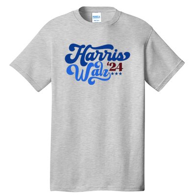 Harris Walz 2024 Retro Tall T-Shirt