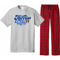 Harris Walz 2024 Retro Pajama Set