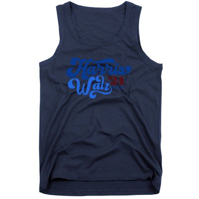 Harris Walz 2024 Retro Tank Top