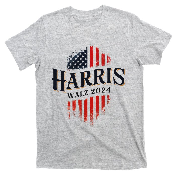 Harris Walz 2024 Vote Blue Tim Kamala Election Art T-Shirt