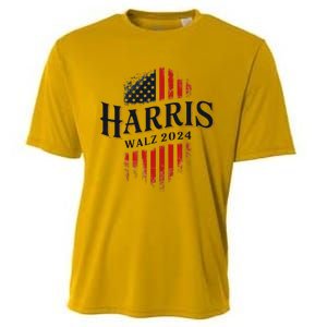 Harris Walz 2024 Vote Blue Tim Kamala Election Art Cooling Performance Crew T-Shirt