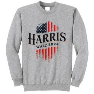 Harris Walz 2024 Vote Blue Tim Kamala Election Art Sweatshirt