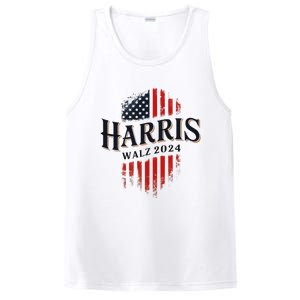 Harris Walz 2024 Vote Blue Tim Kamala Election Art PosiCharge Competitor Tank