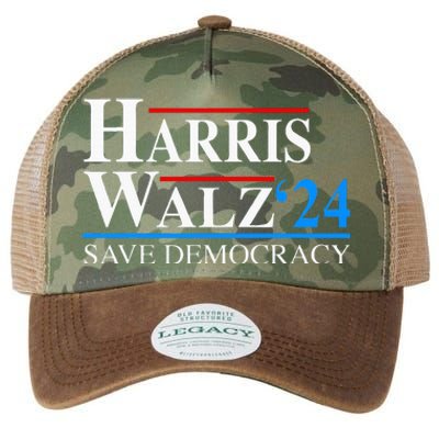 Harris Waltz 2024 Vice President Kamala Harris Tim Walz 2024 Legacy Tie Dye Trucker Hat