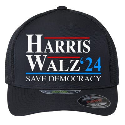 Harris Waltz 2024 Vice President Kamala Harris Tim Walz 2024 Flexfit Unipanel Trucker Cap