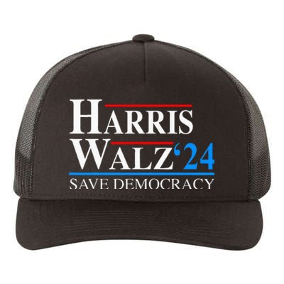 Harris Waltz 2024 Vice President Kamala Harris Tim Walz 2024 Yupoong Adult 5-Panel Trucker Hat