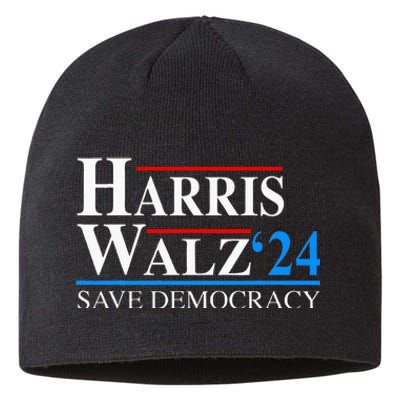 Harris Waltz 2024 Vice President Kamala Harris Tim Walz 2024 Sustainable Beanie