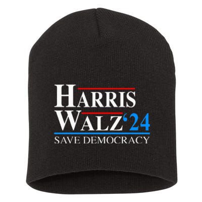 Harris Waltz 2024 Vice President Kamala Harris Tim Walz 2024 Short Acrylic Beanie