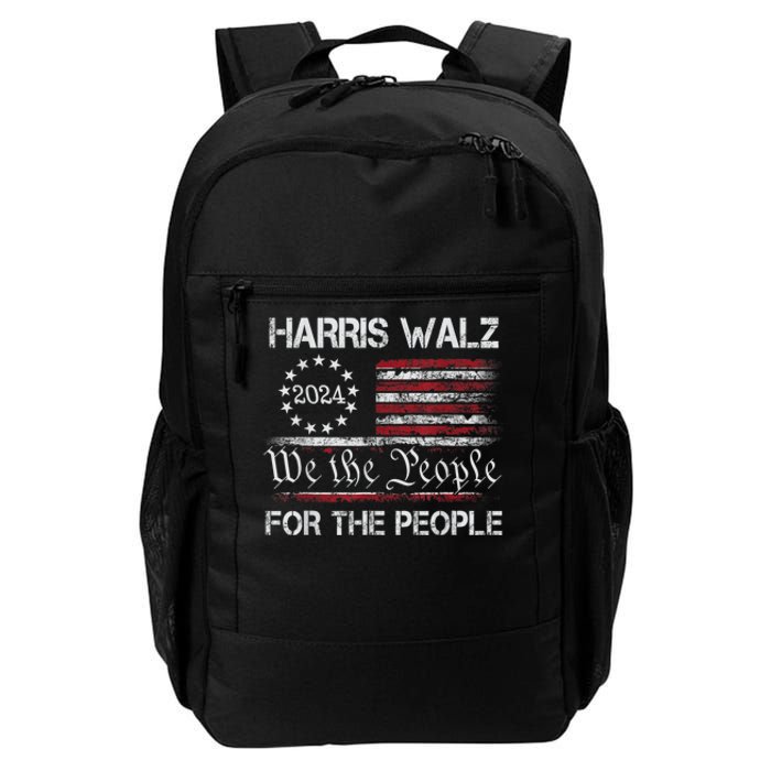 Harris Waltz 2024 For The People Kamala Harris Tim Waltz Daily Commute Backpack