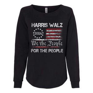 Harris Waltz 2024 For The People Kamala Harris Tim Waltz Womens California Wash Sweatshirt