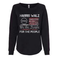 Harris Waltz 2024 For The People Kamala Harris Tim Waltz Womens California Wash Sweatshirt