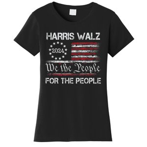 Harris Waltz 2024 For The People Kamala Harris Tim Waltz Women's T-Shirt