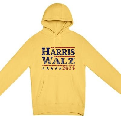 Harris Waltz 2024 Election Kamala Harris Tim Waltz 2024 Premium Pullover Hoodie