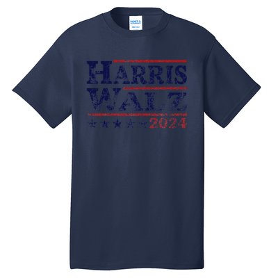 Harris Waltz 2024 Election Kamala Harris Tim Waltz 2024 Tall T-Shirt