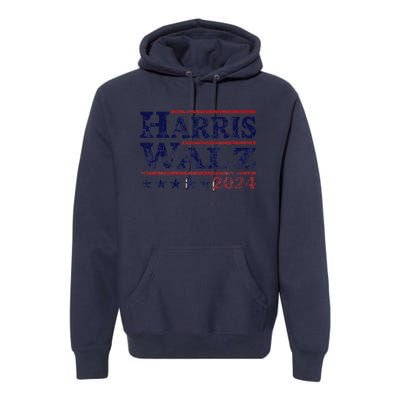 Harris Waltz 2024 Election Kamala Harris Tim Waltz 2024 Premium Hoodie