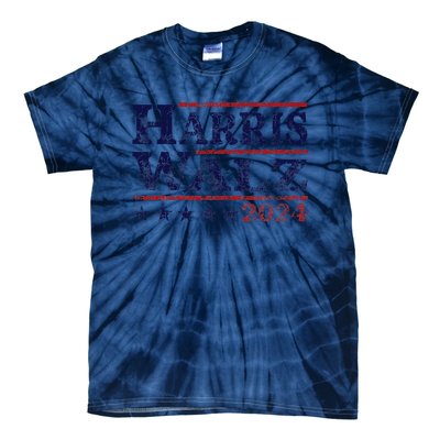 Harris Waltz 2024 Election Kamala Harris Tim Waltz 2024 Tie-Dye T-Shirt