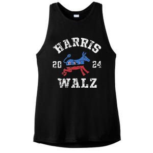 Harris Waltz 2024 Election Kamala Harris Tim Waltz 2024 Ladies PosiCharge Tri-Blend Wicking Tank