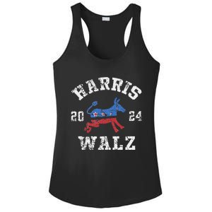 Harris Waltz 2024 Election Kamala Harris Tim Waltz 2024 Ladies PosiCharge Competitor Racerback Tank