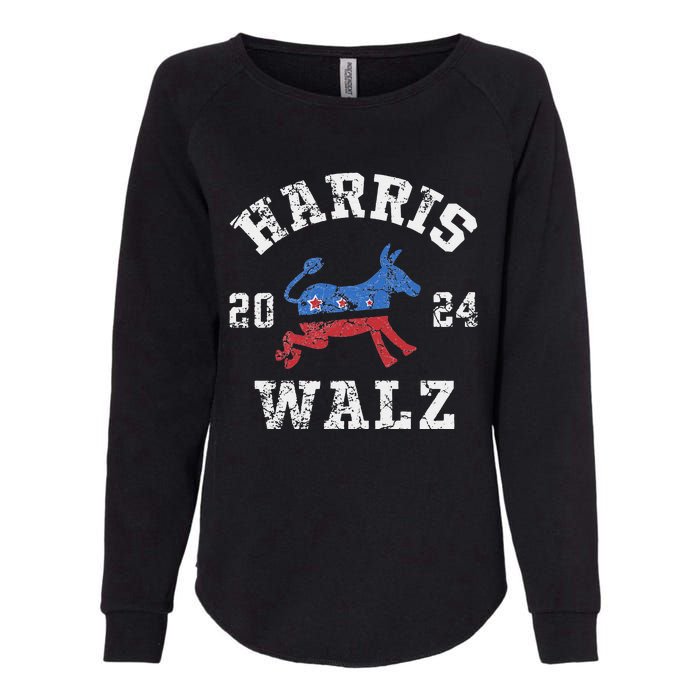 Harris Waltz 2024 Election Kamala Harris Tim Waltz 2024 Womens California Wash Sweatshirt