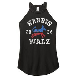 Harris Waltz 2024 Election Kamala Harris Tim Waltz 2024 Women's Perfect Tri Rocker Tank