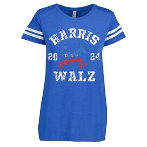 Harris Waltz 2024 Election Kamala Harris Tim Waltz 2024 Enza Ladies Jersey Football T-Shirt