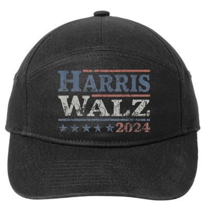 Harris Waltz 2024 Election Kamala Harris Tim Waltz 2024 7-Panel Snapback Hat