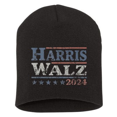 Harris Waltz 2024 Election Kamala Harris Tim Waltz 2024 Short Acrylic Beanie