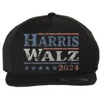 Harris Waltz 2024 Election Kamala Harris Tim Waltz 2024 Wool Snapback Cap