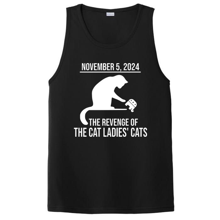 Harris Walz 2024 November 5 2024 The Revenge Of The Cat Ladies Cats PosiCharge Competitor Tank