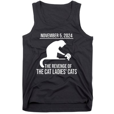 Harris Walz 2024 November 5 2024 The Revenge Of The Cat Ladies Cats Tank Top