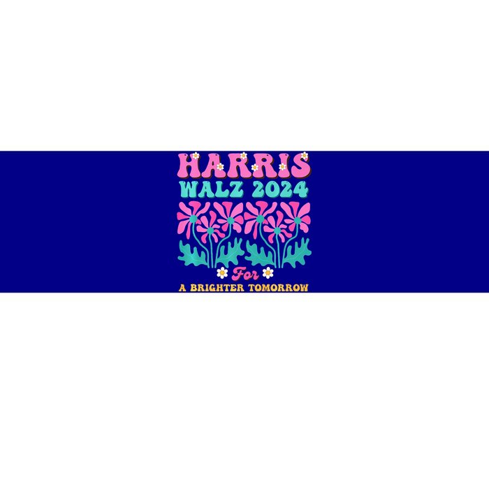 Harris Waltz 2024 For A Brighter Tomorrow Bumper Sticker