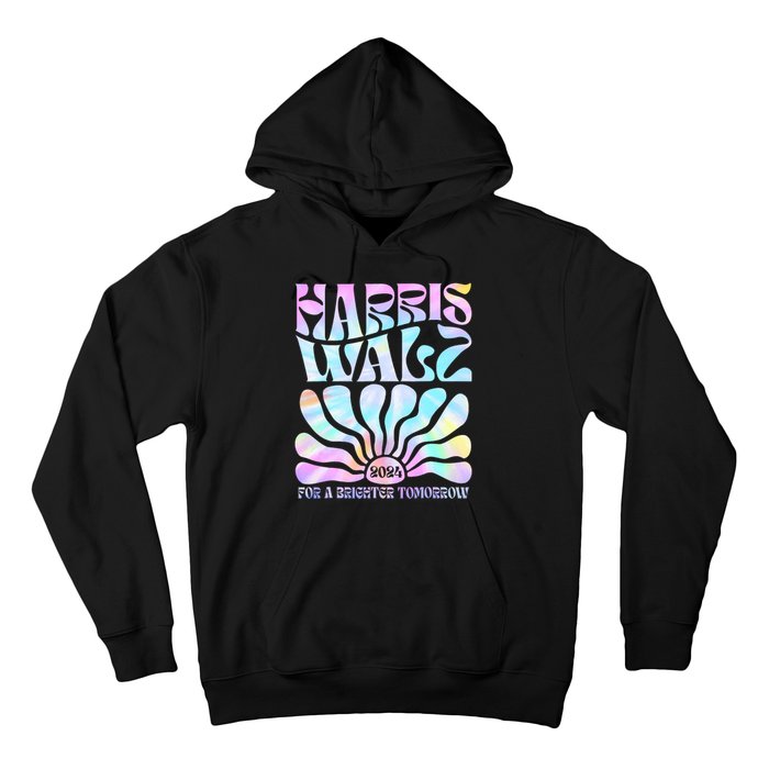 Harris Waltz 2024 For A Brighter Tomorrow Boho Aesthetic Hoodie