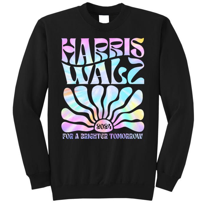 Harris Waltz 2024 For A Brighter Tomorrow Boho Aesthetic Sweatshirt