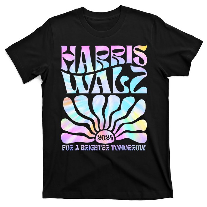 Harris Waltz 2024 For A Brighter Tomorrow Boho Aesthetic T-Shirt