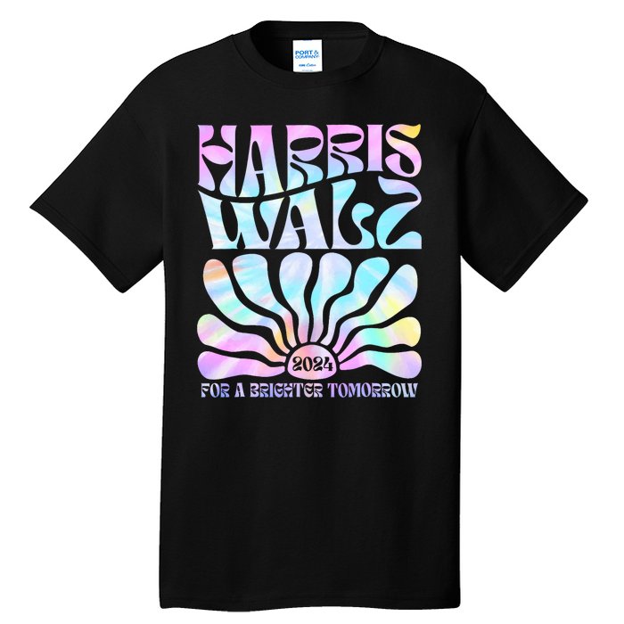 Harris Waltz 2024 For A Brighter Tomorrow Boho Aesthetic Tall T-Shirt