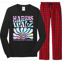 Harris Waltz 2024 For A Brighter Tomorrow Boho Aesthetic Long Sleeve Pajama Set