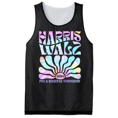 Harris Waltz 2024 For A Brighter Tomorrow Boho Aesthetic Mesh Reversible Basketball Jersey Tank