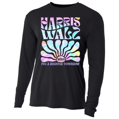 Harris Waltz 2024 For A Brighter Tomorrow Boho Aesthetic Cooling Performance Long Sleeve Crew