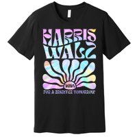 Harris Waltz 2024 For A Brighter Tomorrow Boho Aesthetic Premium T-Shirt