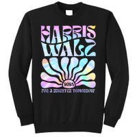 Harris Waltz 2024 For A Brighter Tomorrow Boho Aesthetic Tall Sweatshirt