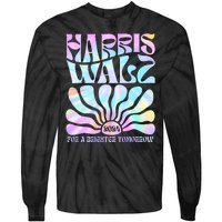 Harris Waltz 2024 For A Brighter Tomorrow Boho Aesthetic Tie-Dye Long Sleeve Shirt