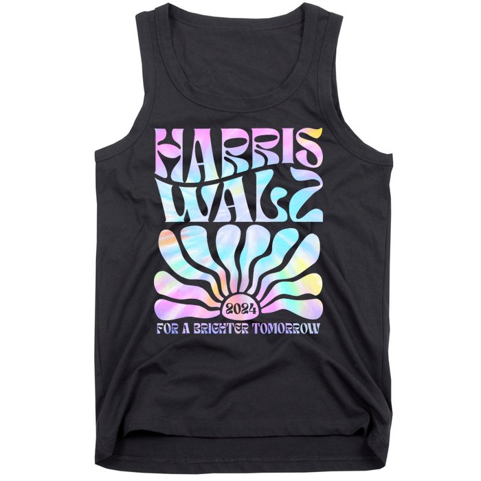 Harris Waltz 2024 For A Brighter Tomorrow Boho Aesthetic Tank Top