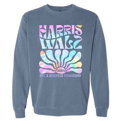 Harris Waltz 2024 For A Brighter Tomorrow Boho Aesthetic Garment-Dyed Sweatshirt