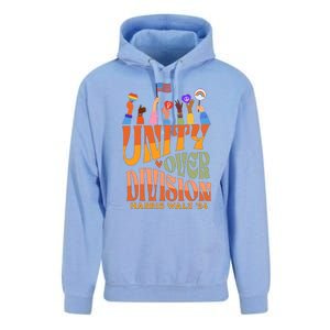 Harris Waltz 2024 Unity Over Division Unisex Surf Hoodie