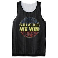 Harris Waltz 2024 When We Fight We Win American Election Mesh Reversible Basketball Jersey Tank