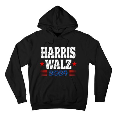 Harris Walz 2024  Kamala Harris Tim Walz President  Democratic Electio Hoodie