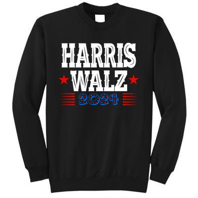 Harris Walz 2024  Kamala Harris Tim Walz President  Democratic Electio Sweatshirt